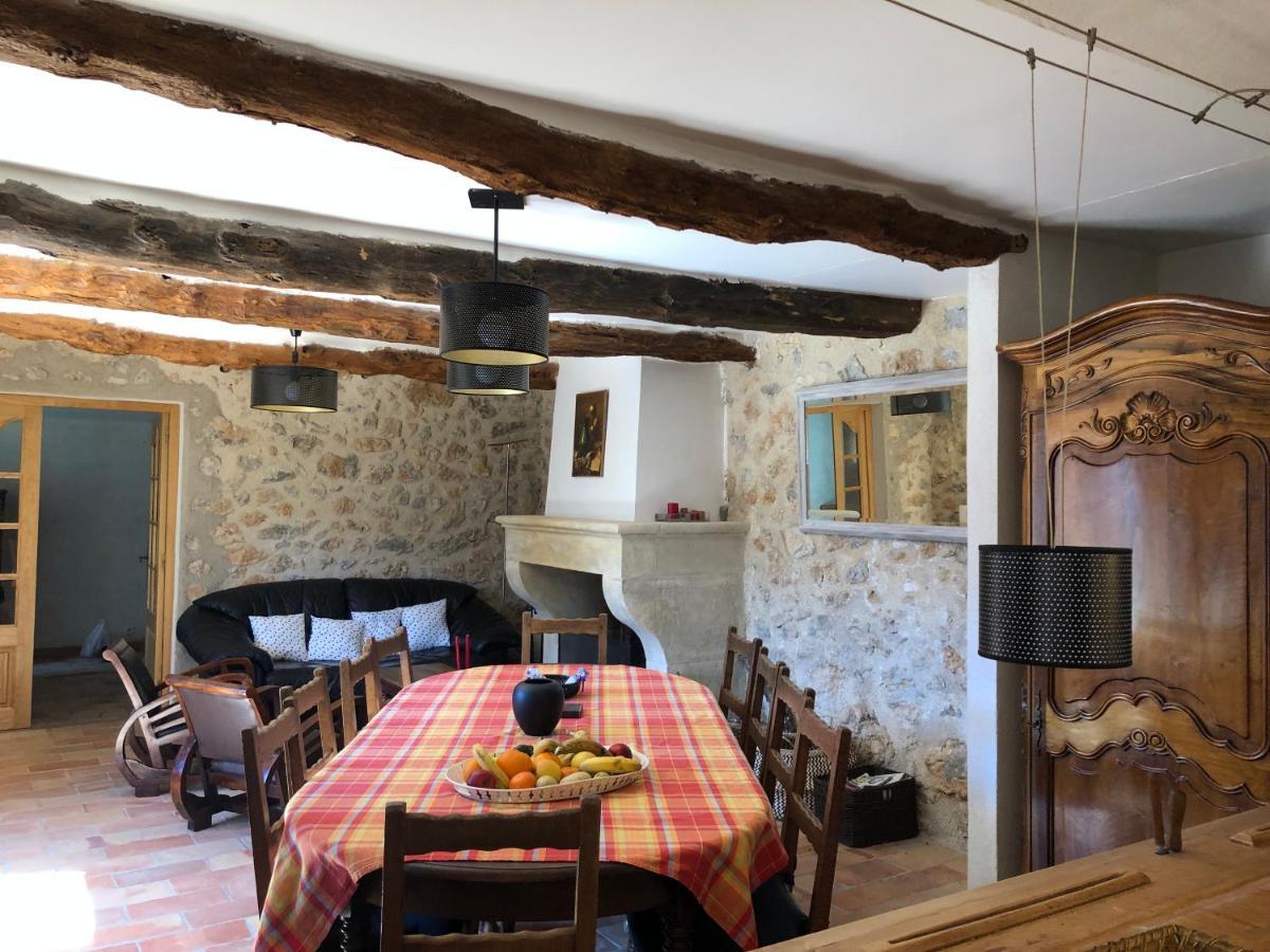 Font Nouvelle Maison De Charme Drome Provencale, 6 Ou 10 Personnes Avec Piscine Plaisians Buitenkant foto