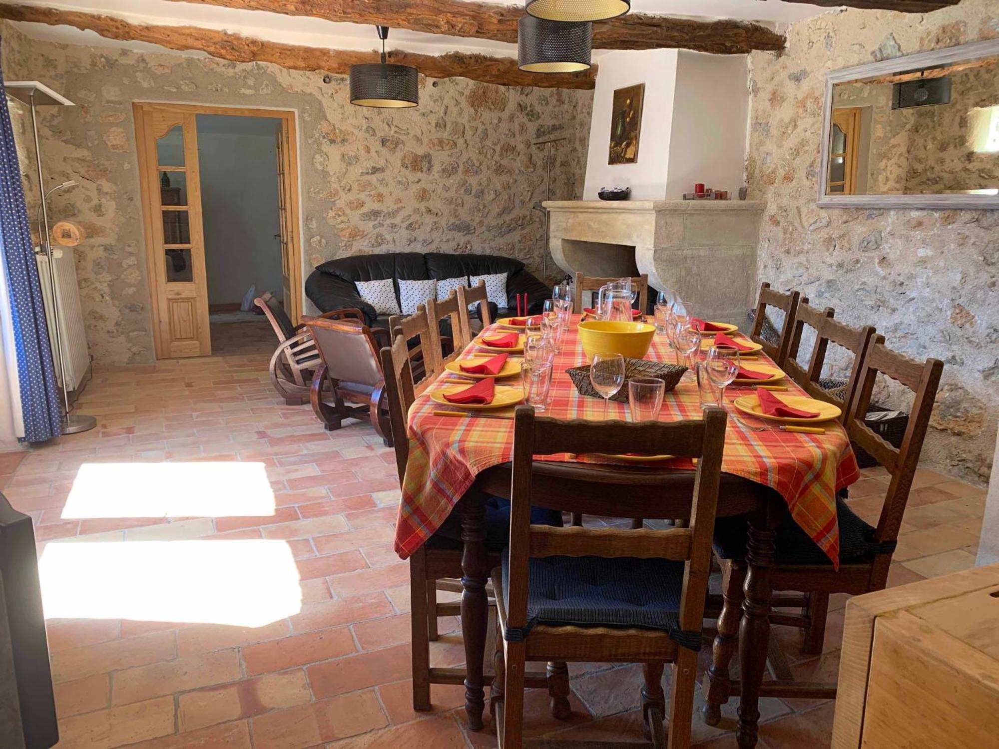 Font Nouvelle Maison De Charme Drome Provencale, 6 Ou 10 Personnes Avec Piscine Plaisians Buitenkant foto